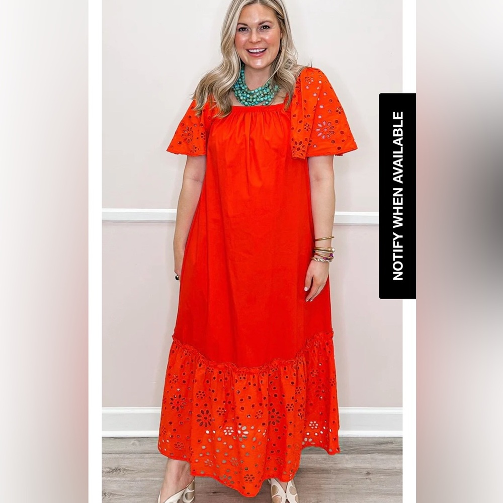 NWT Mud Pie Connie Poppy Dress